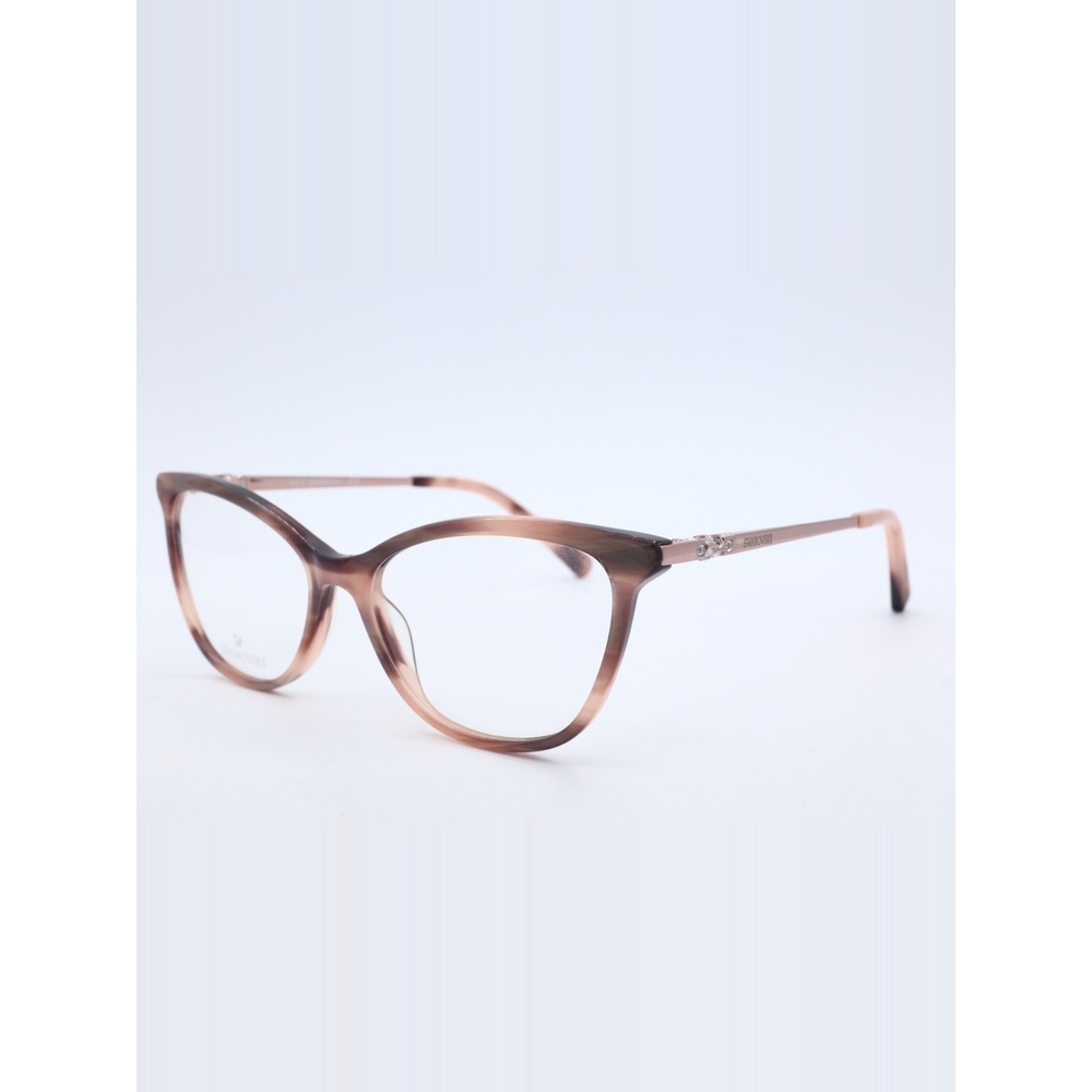 Swarovski SK5249-H 072 Pink Havana Eyeglasses Frame 53-15-140
